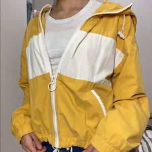 cute cropped windbreaker